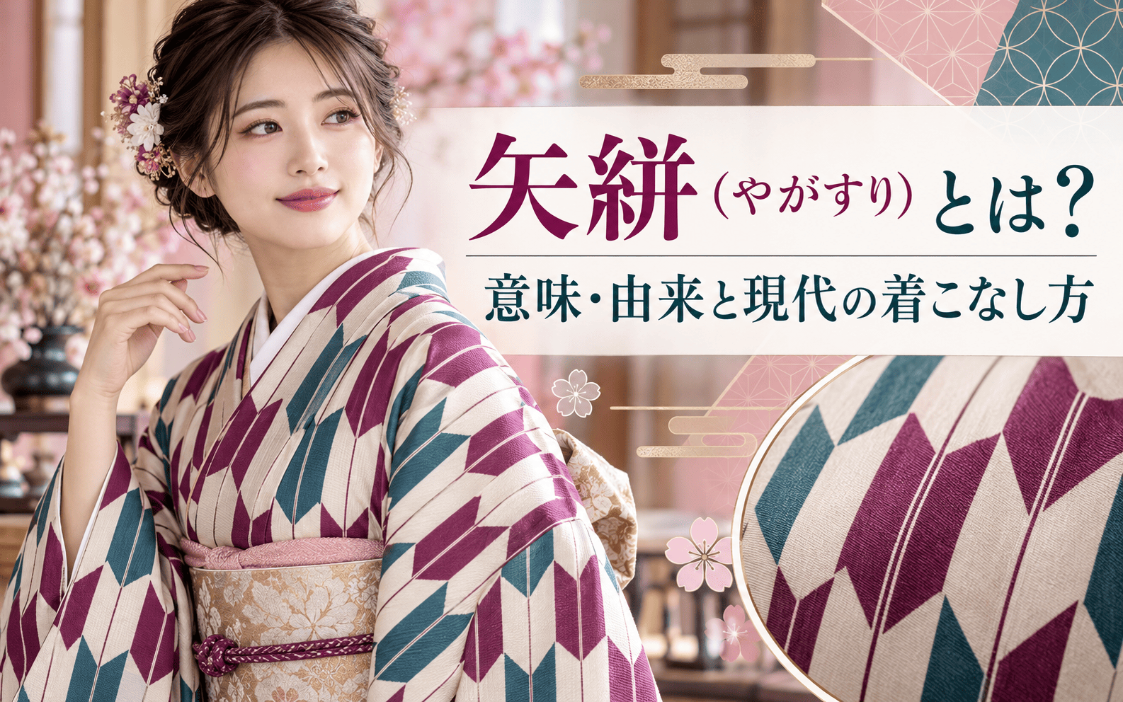矢絣（やがすり）とは？ 意味・由来と現代の着こなし方