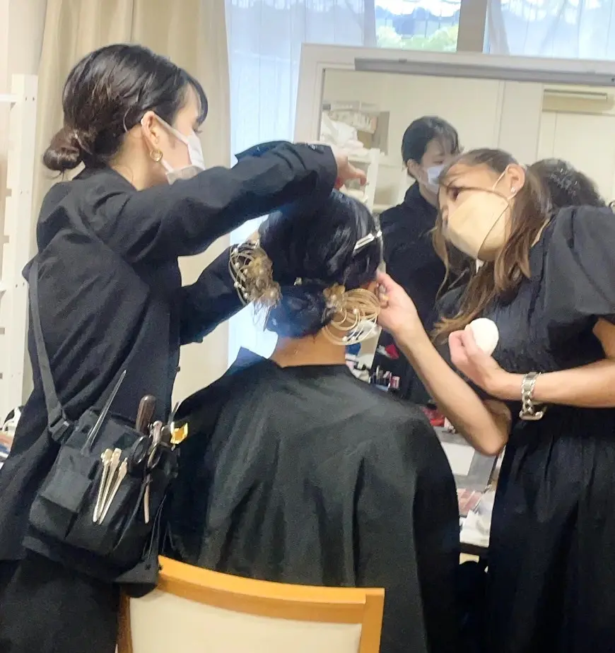 【和装ブライダル】出張ヘアメイク着付