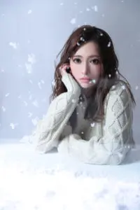 美容室の広告撮影