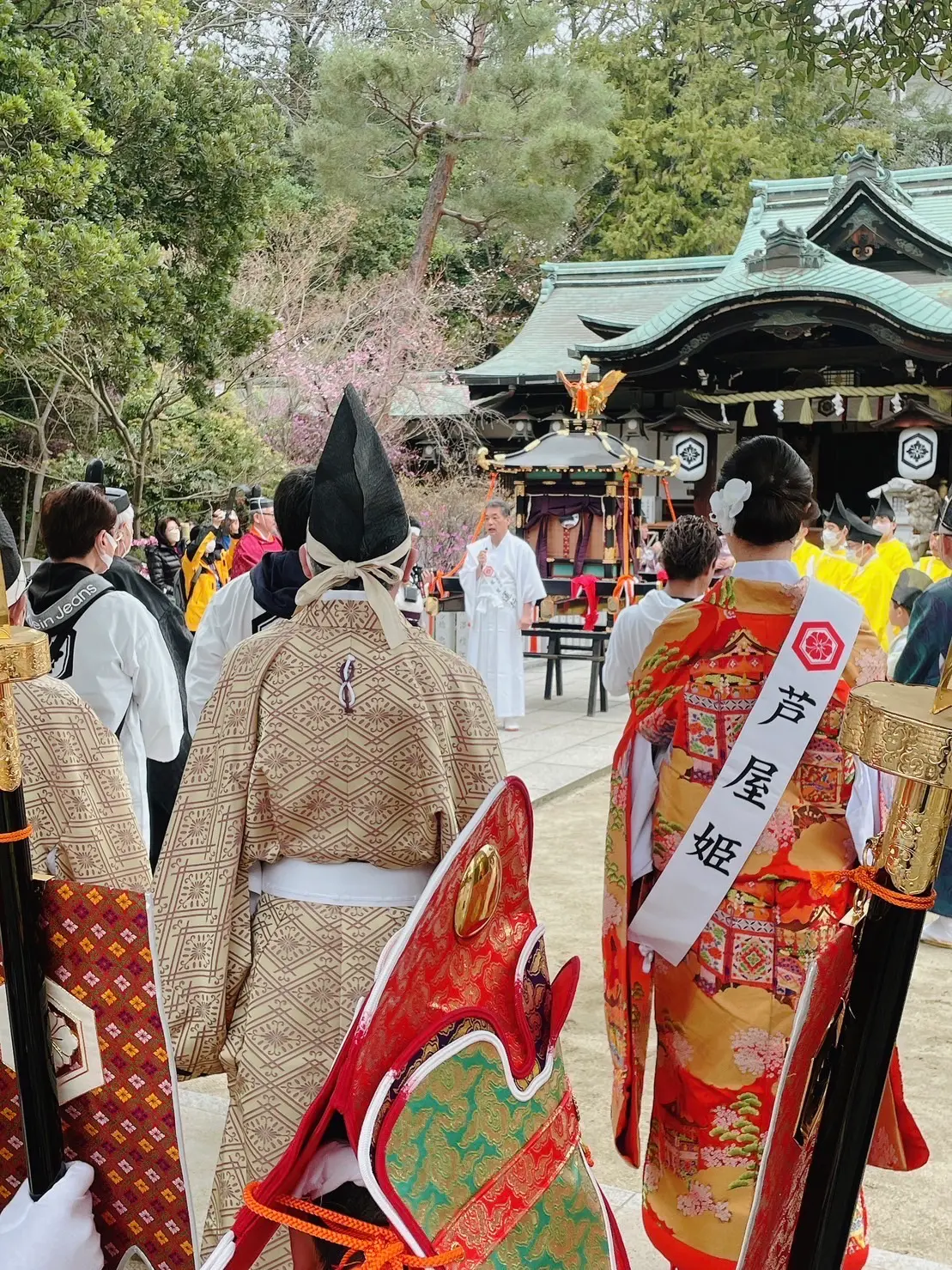 5年ぶりに再開された「鳳輦巡行」