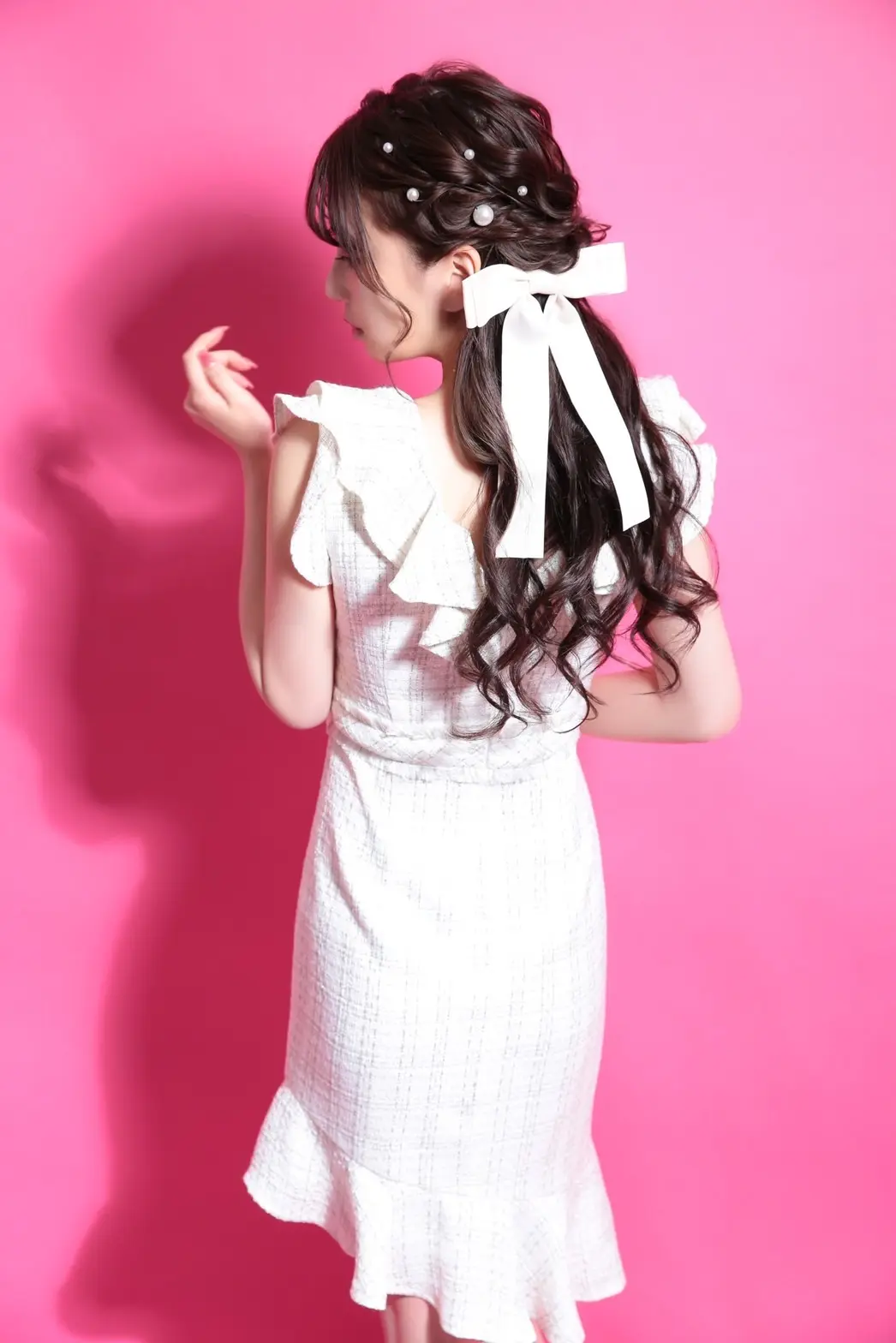 ヘアアクセ撮影