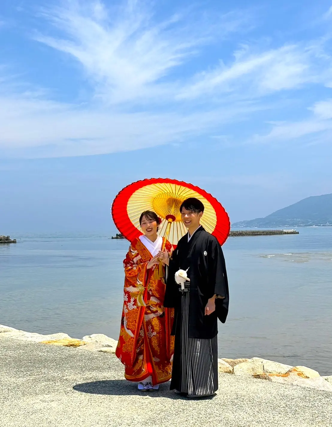 淡路島で和装撮影♪
