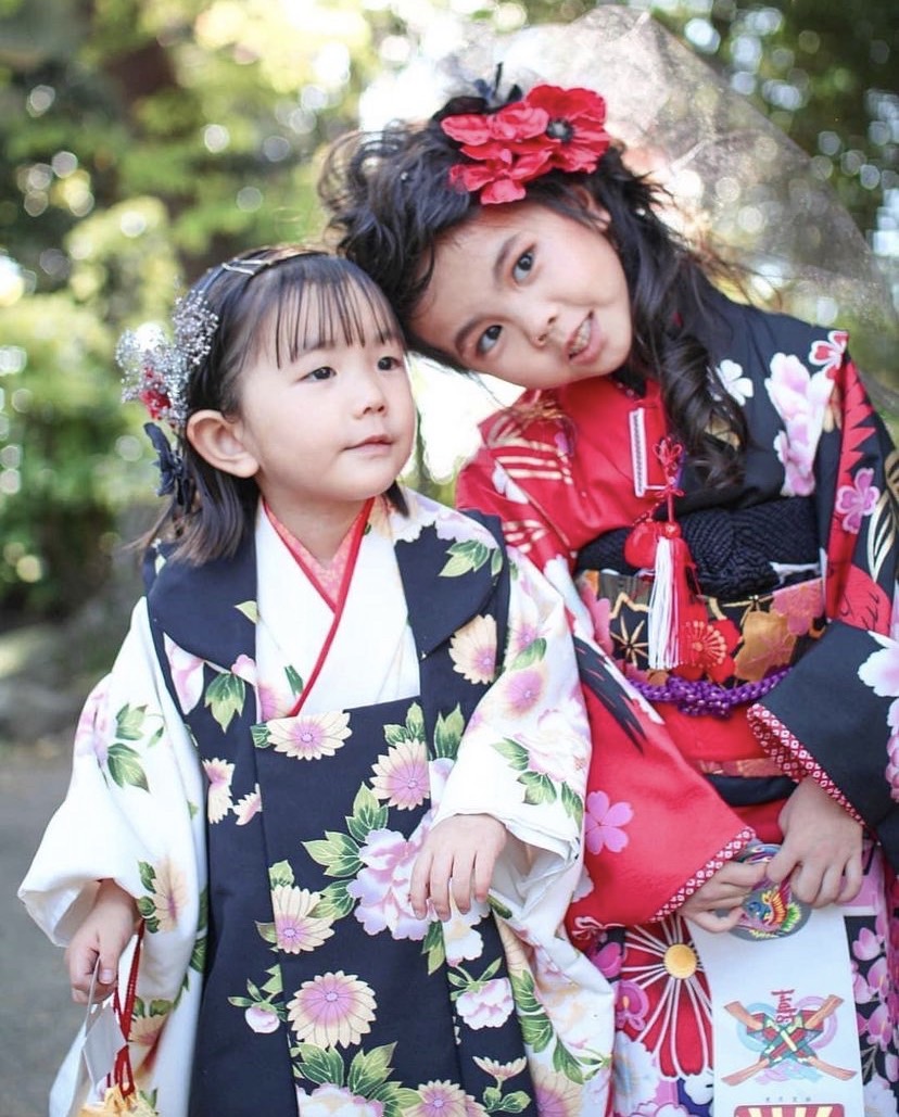 姉妹で撮影