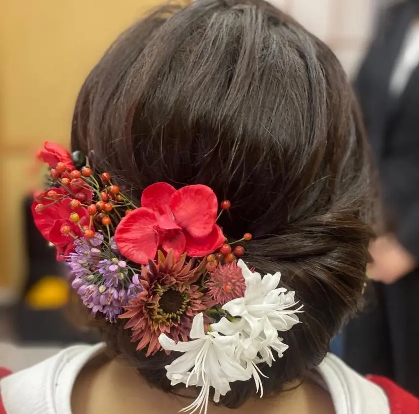 造花と生花