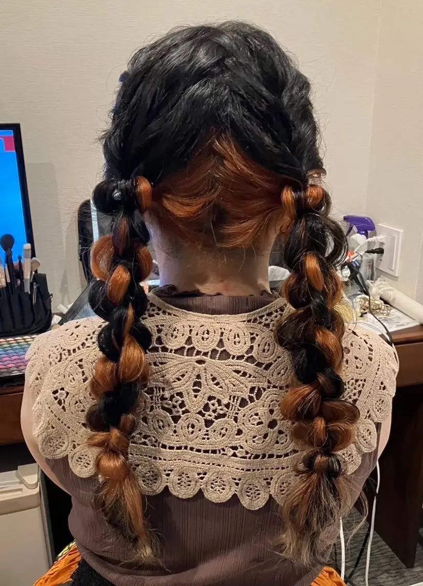 ユニバヘアメイク♪