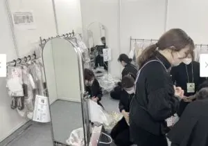 ≪関西コレクション2024≫モデルさんのお支度ご依頼頂きました★